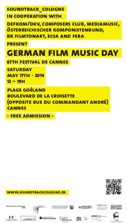 German Film Music Day 2014